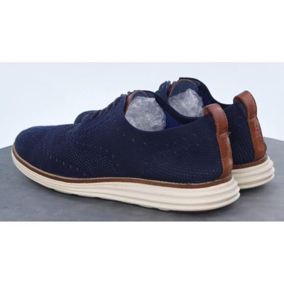 Cole Haan Original Grand Men\'s Wingtip Oxfords Shoes Size 10 M Blue C27960 main image 5
